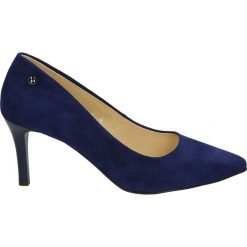 Czółenka - 3310 CAM BLU. Niebieskie czółenka zamszowe Venezia. Za 299,00 zł.