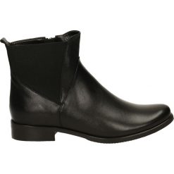 Botki - 2012 PEL NERO. Czarne botki damskie skórzane Venezia. Za 259,00 zł.