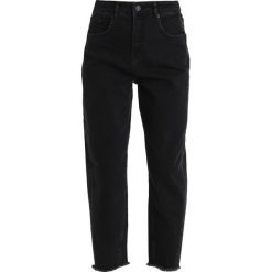 Boyfriendy damskie: Whistles HIGH WAIST BARREL LEG Jeansy Straight Leg black