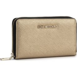 Duży Portfel Damski LOVE MOSCHINO - JC5559PP16LQ0901 Oro. Żółte portfele damskie Love Moschino, bez wzorów, ze skóry ekologicznej. W wyprzedaży za 279,00 zł.