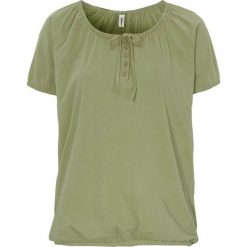 Soyaconcept Bluzka Valencia khaki female zielony S (38). Zielone bluzki damskie Soyaconcept, s, bez wzorów, z dżerseju, bez kołnierzyka, bez rękawów. Za 75,00 zł.