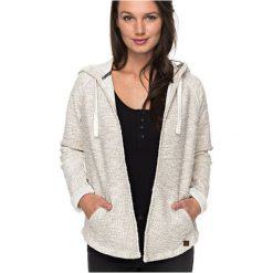 Roxy Pustynie Bluza Heather Mist Metro erjft03602-Tenho (Rozmiar S). Brązowe bluzy sportowe damskie marki Roxy, s, z kapturem. W wyprzedaży za 189,00 zł.