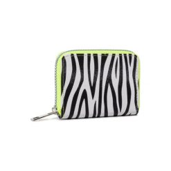 PORTFEL ACCCESSORIES 1W1-022-SS20 Biały. Białe portfele damskie ACCCESSORIES, bez wzorów, ze skóry ekologicznej. Za 19,99 zł.
