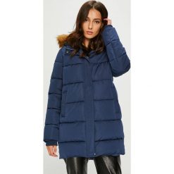 Answear - Kurtka. Niebieskie kurtki damskie ANSWEAR, s, z poliesteru, długie. W wyprzedaży za 129,90 zł.