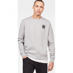 G-Star Raw - Bluza. Białe bluzy męskie G-Star RAW, s, bez wzorów, z bawełny, retro, z kapturem, bez rękawów, z kapturem. W wyprzedaży za 269,90 zł.