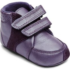 Buciki niemowlęce: Skórzane buty niemowlęce „Prewalker” w kolorze fioletowym