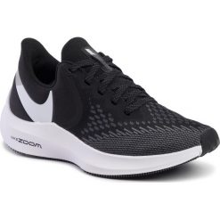 Buty NIKE - Zoom Winflo 6 AQ8228 003 Black/White/Dark Grey. Czarne buty sportowe damskie Nike, bez wzorów, z tworzywa sztucznego, sportowe, do biegania, nike zoom. W wyprzedaży za 299,00 zł.
