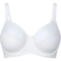 Biustonosz minimizer bonprix biały. Białe biustonosze bonprix, bez wzorów. Za 44,99 zł.