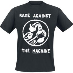 Rage Against The Machine Molotov & Stencil T-Shirt czarny. Czarne t-shirty męskie Rage Against The Machine, l, bez wzorów, bez kołnierzyka. Za 74,90 zł.