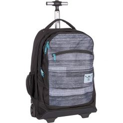 Torebki i plecaki damskie: Walizka-plecak „Wheely” w kolorze czarno-szarym – 33 x 52 x 19,5 cm