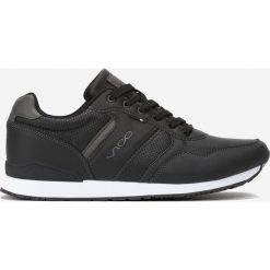 Czarne Buty Sportowe Ellice. Czarne buty sportowe męskie Born2be, na sznurówki. Za 119,99 zł.