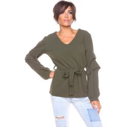 T-shirty damskie: Koszulka „Dana” w kolorze khaki