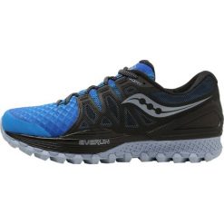 Saucony XODUS ISO 2 Obuwie do biegania Szlak blue/black. Niebieskie buty do biegania męskie Saucony, z materiału. W wyprzedaży za 395,85 zł.