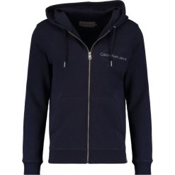 Kardigany męskie: Calvin Klein Jeans HASTO ZIP SLIM FIT Bluza z kapturem blue