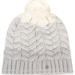 Czapka SALOMON - Poly Beanie LC1142300 Lunar Rock. Szare czapki damskie Salomon, bez wzorów, z wełny. Za 169,00 zł.