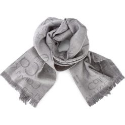 Szaliki damskie: Szal CALVIN KLEIN BLACK LABEL - Logo 2 Scarf K50K501349 903