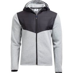 Bluza męska BLM605 - ŚREDNI SZARY MELANŻ - Outhorn. Szare bluzy męskie marki Outhorn, na zimę, m, melanż, z dzianiny. W wyprzedaży za 104,99 zł.