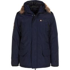 Parka w kolorze granatowym. Niebieskie parki męskie Peak Mountain, m, bez wzorów, bez kaptura. W wyprzedaży za 239,95 zł.