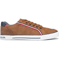 Tom Tailor Tenisówki Brązowy. Pomarańczowe trampki męskie Tom Tailor, bez wzorów, z materiału, bez zapięcia. Za 219,95 zł.