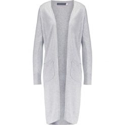 Kardigany damskie: Mint Velvet LONGLINE STUD SLEEVE Kardigan silver grey