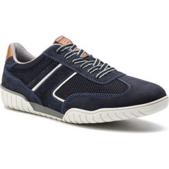 Sneakersy BUGATTI - 321-70801-1459-4141 Dark Blue. Niebieskie sneakersy męskie Bugatti, bez zapięcia. W wyprzedaży za 259,00 zł.