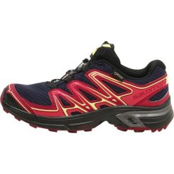 Salomon WINGS FLYTE 2 GTX Obuwie do biegania Szlak evening blue/beet red/sunny lime. Niebieskie buty do biegania damskie Salomon, z materiału. W wyprzedaży za 471,20 zł.