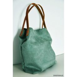 Torebki klasyczne damskie: Torba tote XXL – zieleń