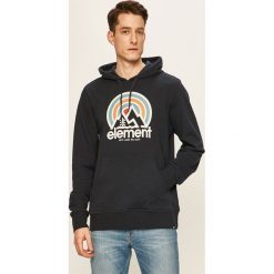 Element - Bluza. Niebieskie bluzy męskie Element, s, z nadrukiem, z bawełny, z kapturem, bez rękawów, z kapturem. W wyprzedaży za 249,90 zł.