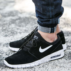 Buty Nike Stefan Janoski Max L (685299-002). Białe halówki męskie Nike, na jesień, z materiału, nike stefan janoski. Za 264,99 zł.