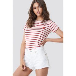 T-shirty damskie: Sisters Point T-shirt Herm SS - Offwhite