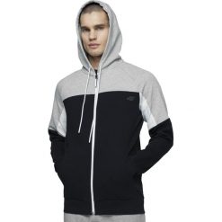 4F Men's Sweatshirt H4L20-BLM016-31S bluzy męskie granatowe XL. Bluzy męskie 4f, s, bez wzorów, z elastanu, bez kołnierzyka, bez rękawów, bez kaptura. W wyprzedaży za 159,99 zł.
