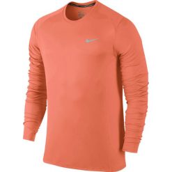 Koszulki sportowe męskie: koszulka do biegania męska NIKE DRI-FIT MILER LONGSLEEVE / 683570-803 – koszulka do biegania męska NIKE DRI-FIT MILER LONGSLEEVE