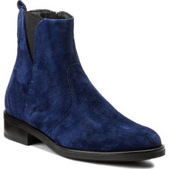 Buty zimowe damskie: Botki SOLO FEMME - 39901-02-G71/000-02-00 Granat