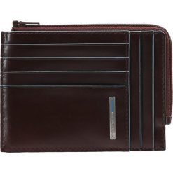 Portfele męskie: Piquadro SQUARE ZIP WALLET Portfel mahogany