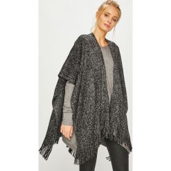 Answear - Poncho. Żółte kurtki damskie ANSWEAR, uniwersalny, z dzianiny. W wyprzedaży za 49,90 zł.