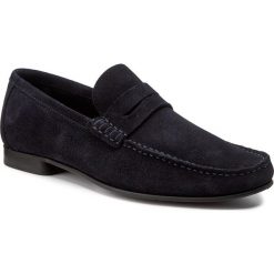 Mokasyny męskie: Półbuty TOMMY HILFIGER – Russel 2B FM0FM00573 Midnight 403