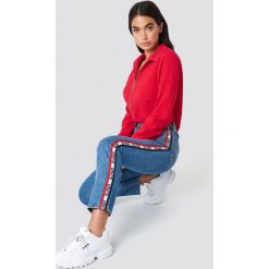 Spodnie damskie: Levi's Jeansy 501 Crop Spectator Sport - Blue