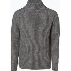 Drykorn - Męska bluza nierozpinana z dodatkiem alpaki – Bato, szary. Szare bluzy męskie marki DRYKORN, xl, bez wzorów, z dzianiny, bez kołnierzyka, bez rękawów, bez kaptura. Za 589,95 zł.