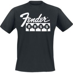 T-shirty męskie z nadrukiem: Fender Bass T-Shirt czarny