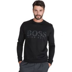BOSS Hugo Boss Salbo Iconic Bluza Czarny. Czarne bluzy męskie BOSS Hugo Boss, l, z nadrukiem, z bawełny, bez kołnierzyka, bez rękawów, bez kaptura. Za 664,95 zł.