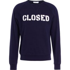 Bluzy męskie: CLOSED LOGO Bluza navy