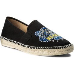 Espadryle KENZO - F855ES188F70 Noir 99. Czarne espadryle męskie marki Kenzo, z materiału. W wyprzedaży za 479,00 zł.