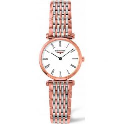 LONGINES La Grande Classique L4.209.1.91.7. Białe zegarki damskie LONGINES, ze stali. Za 4380,00 zł.
