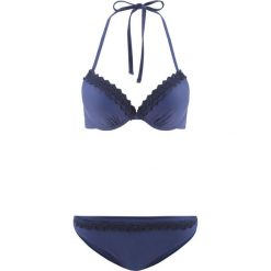 Stroje dwuczęściowe damskie: Bikini na fiszbinach (2 części) bonprix niebieski