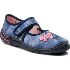 Kapcie SUPERFIT - 8-00288-88 Water Kombi S. Niebieskie półbuty damskie Superfit, z tworzywa sztucznego, bez zapięcia. Za 132,00 zł.