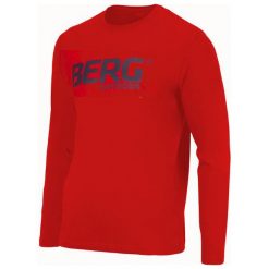 Koszulki sportowe męskie: BERG OUTDOOR Koszulka OKMOK LS T-SHIRT czerwona r. XL (P-10-EL4310800SS14-100-XL)