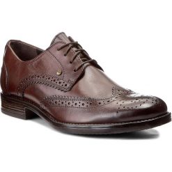 Półbuty LASOCKI FOR MEN - MB-NORWAY-16-02 Brązowy Ciemny. Brązowe buty wizytowe męskie marki Lasocki For Men, ze skóry. Za 189,99 zł.