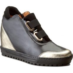 Sneakersy damskie: Sneakersy EKSBUT – 66-4297-155/G45/136 Czarny Lic