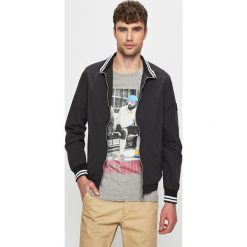Jack & Jones - Kurtka. Czarne płaszcze męskie Jack & Jones, s, bez wzorów, krótkie, bez kaptura. W wyprzedaży za 129,90 zł.