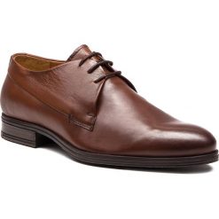 Półbuty JACK&JONES - Jfwsammy 12125335 Cognac. Pomarańczowe buty wizytowe męskie marki Jack&Jones, ze skóry. W wyprzedaży za 259,00 zł.